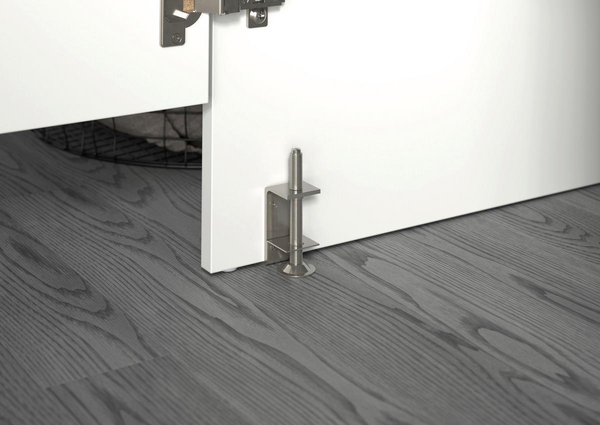 Hauswirtschaftsraum Free Weiß B: 166 Cm - Weiß, Basics, Holzwerkstoff (166/195/68cm) - MID.YOU