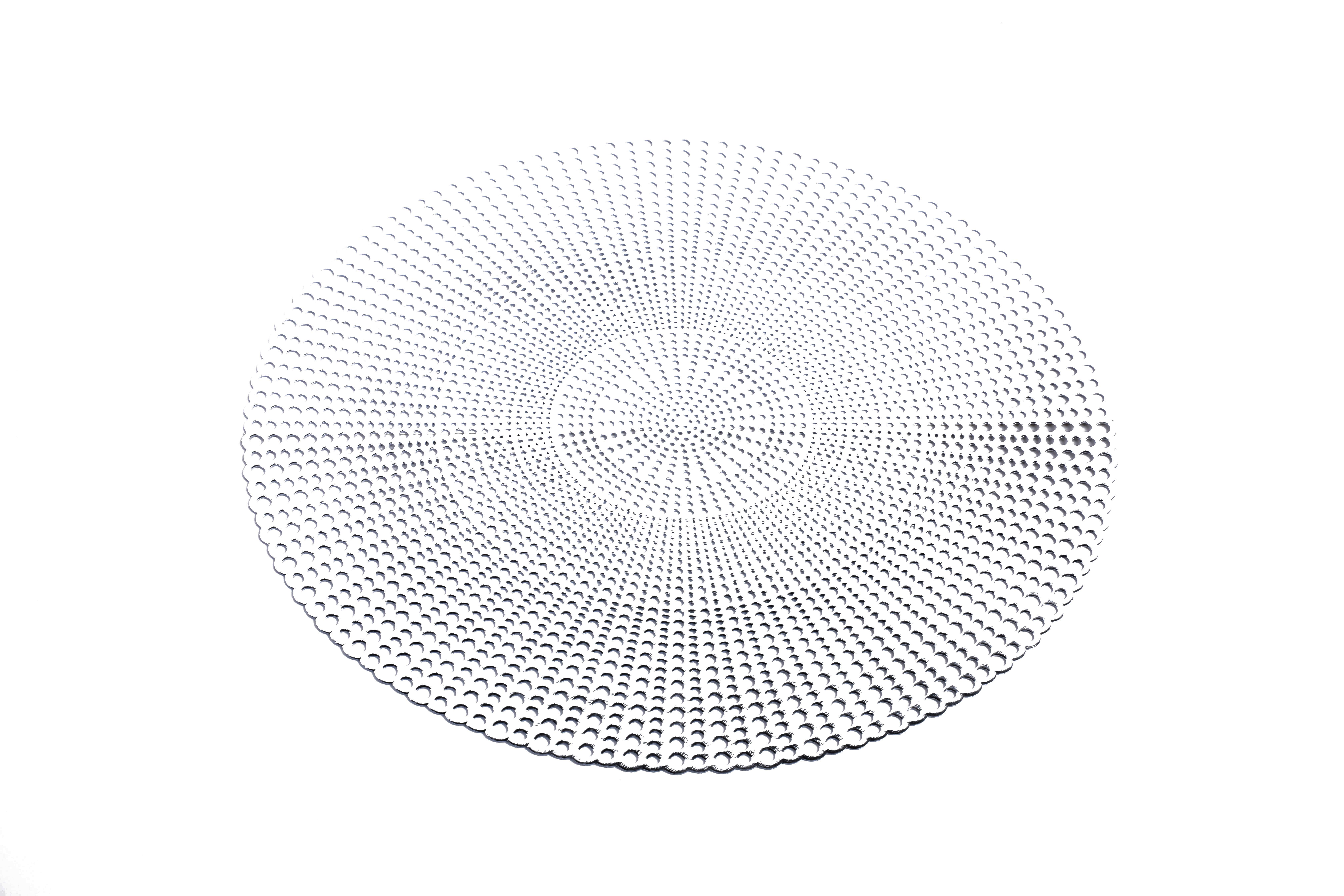 Prostírání Lina - barvy stříbra, Konvenční, plast (40cm) - Modern Living