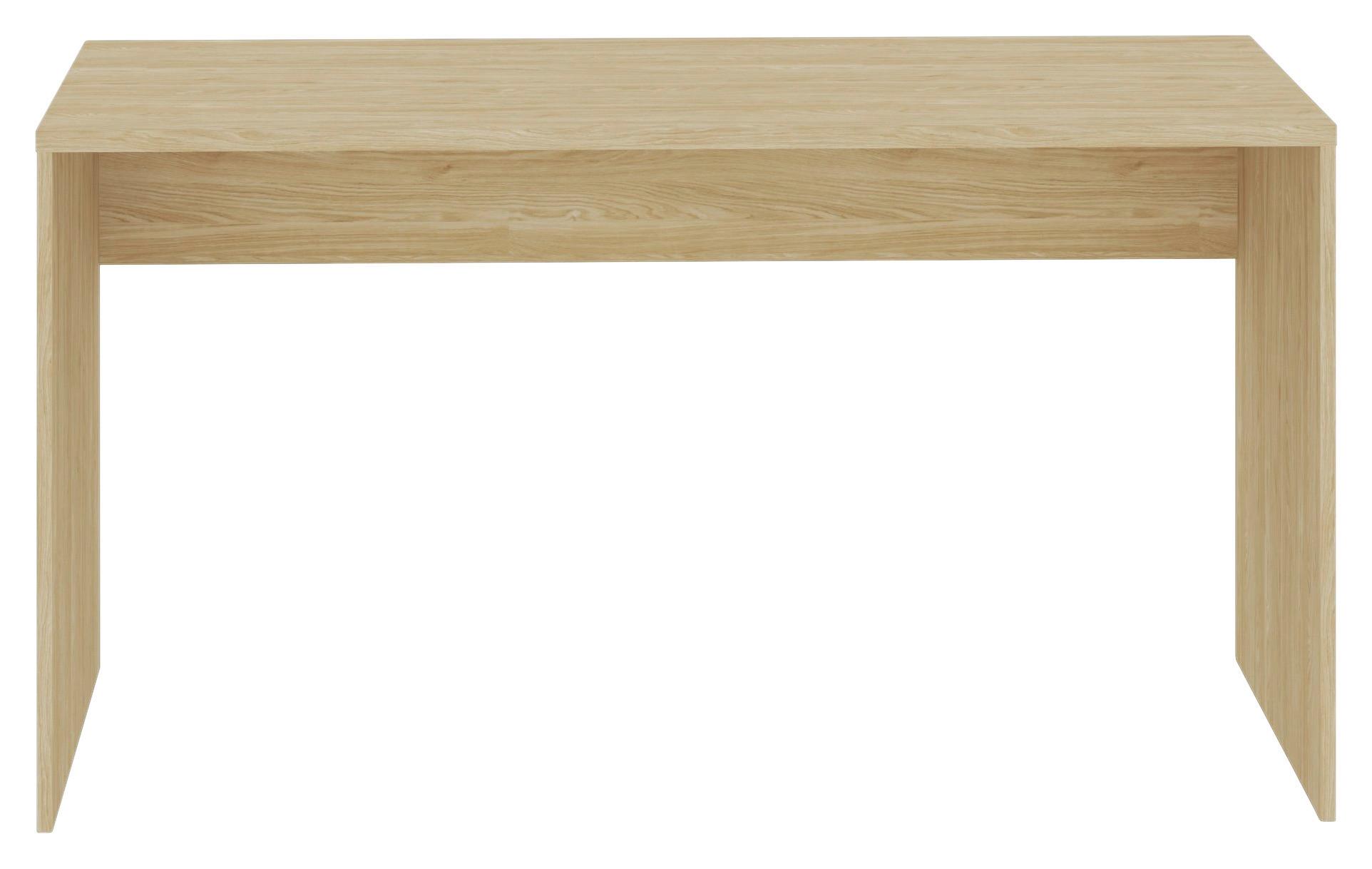 PSACÍ STŮL UNIT - barvy dubu, Konvenční, kompozitní dřevo (135/73/54,5cm) - Ondega