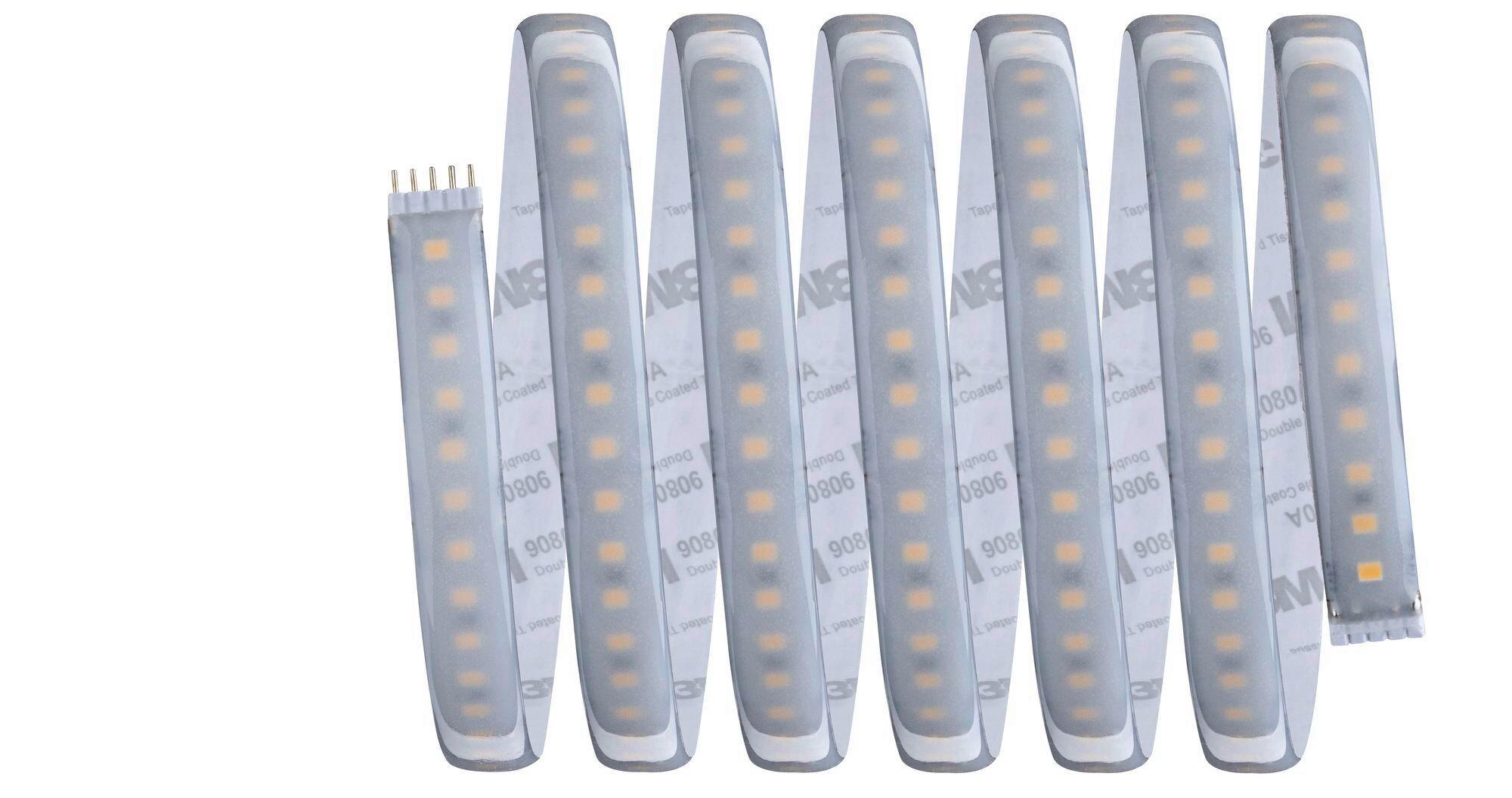LED-Stripe 250 cm dimmbar - Silberfarben, Basics, Kunststoff (250cm) - Paulmann