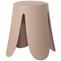 Stohovateľná taburetka PIA - prírodná farba, Lifestyle, drevo/textil (30/46cm) - Based