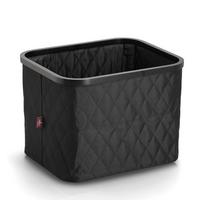 Aufbewahrungsbox Holz Kunststoff ca. 40,5x33x29,5 cm - Schwarz, Basics, Holz/Kunststoff (40.5/33/29,5cm) - Zeller Present