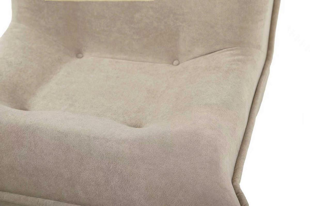 Relaxsessel Dubia Hellbraun B: 82 Cm - Hellbraun, Design, Textil (82/67/93cm) - Livetastic