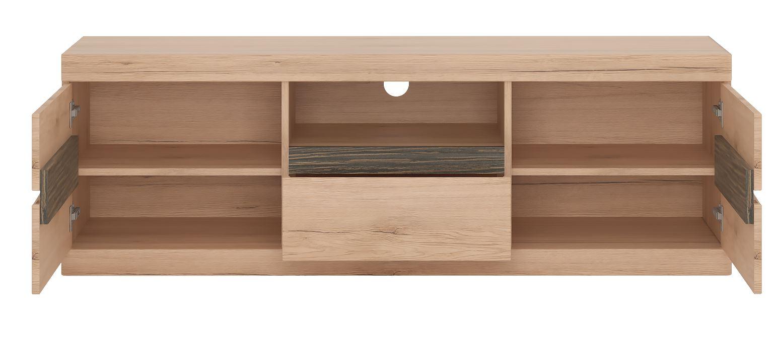 TV-Element Summer Eiche San Remo Dekor B: 150 cm - Eiche San Remo, MODERN, Holzwerkstoff (150/50/40cm) - Modern Living