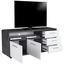 Tv Stolík Fontana Ftk07 - sivá/biela, Moderný, kompozitné drevo (150/60/38cm) Tv Stolík Fontana Ftk07 - sivá/biela, Moderný, kompozitné drevo (150/60/38cm)
