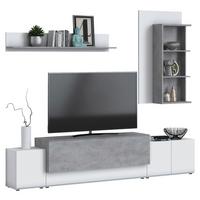 Nappali Szekrénysor Canora - Modern, faalapú anyag (270/220/42cm)