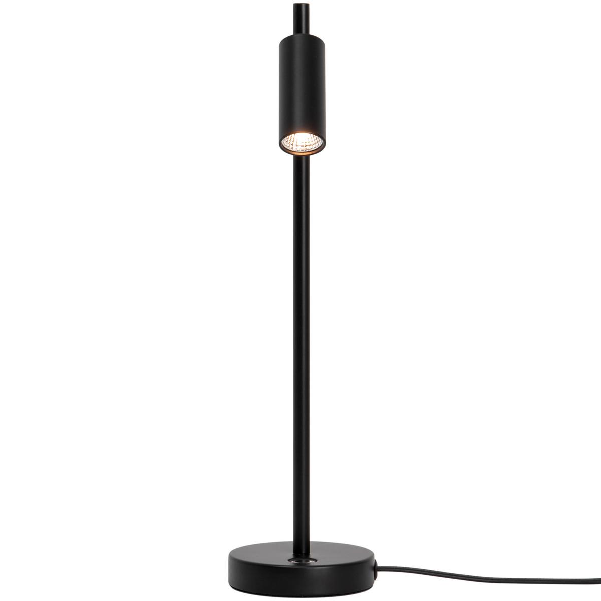 LED-Tischleuchte Omari Schwarz H: 40 cm - Schwarz, Design, Metall (40cm) - Nordlux