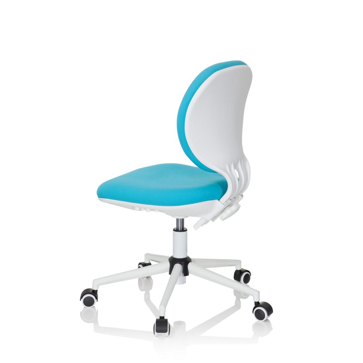 Jugenddrehstuhl Kid Vivo Stoff Türkis - Türkis, Basics, Kunststoff (43/82-95/56cm) - MID.YOU