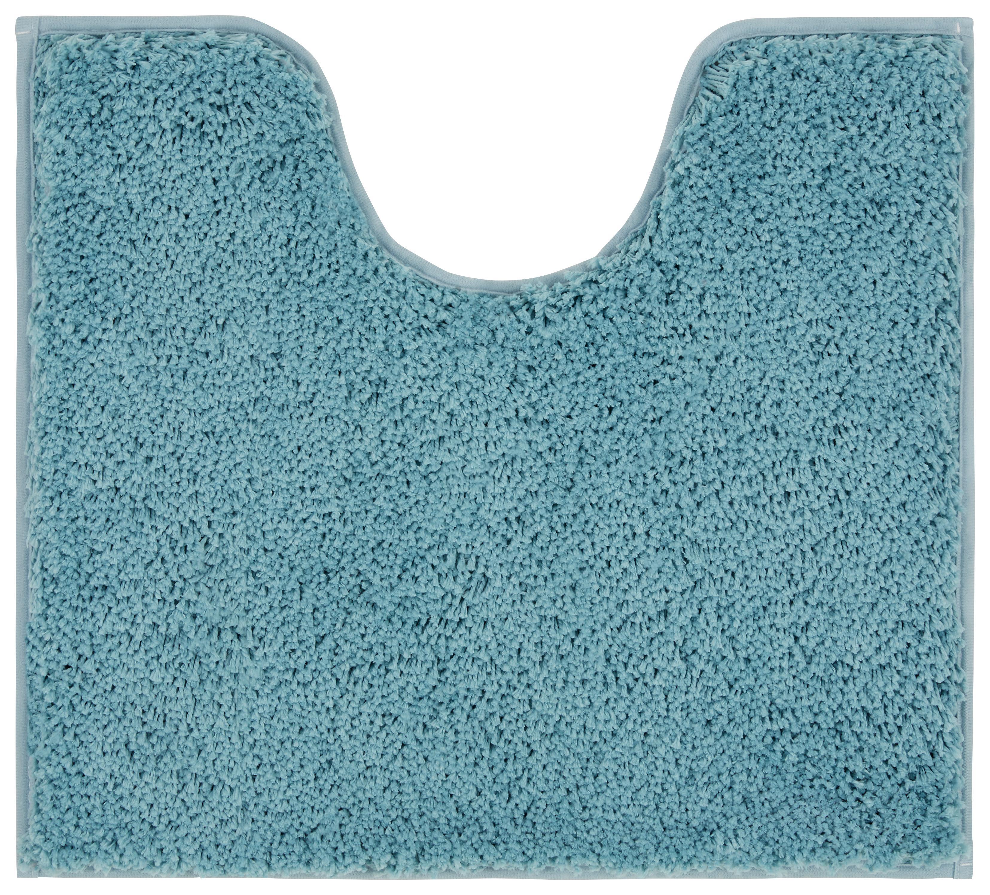 WC-Vorleger Alessa - Hellblau, ROMANTIK / LANDHAUS, Textil (50/55cm) - James Wood