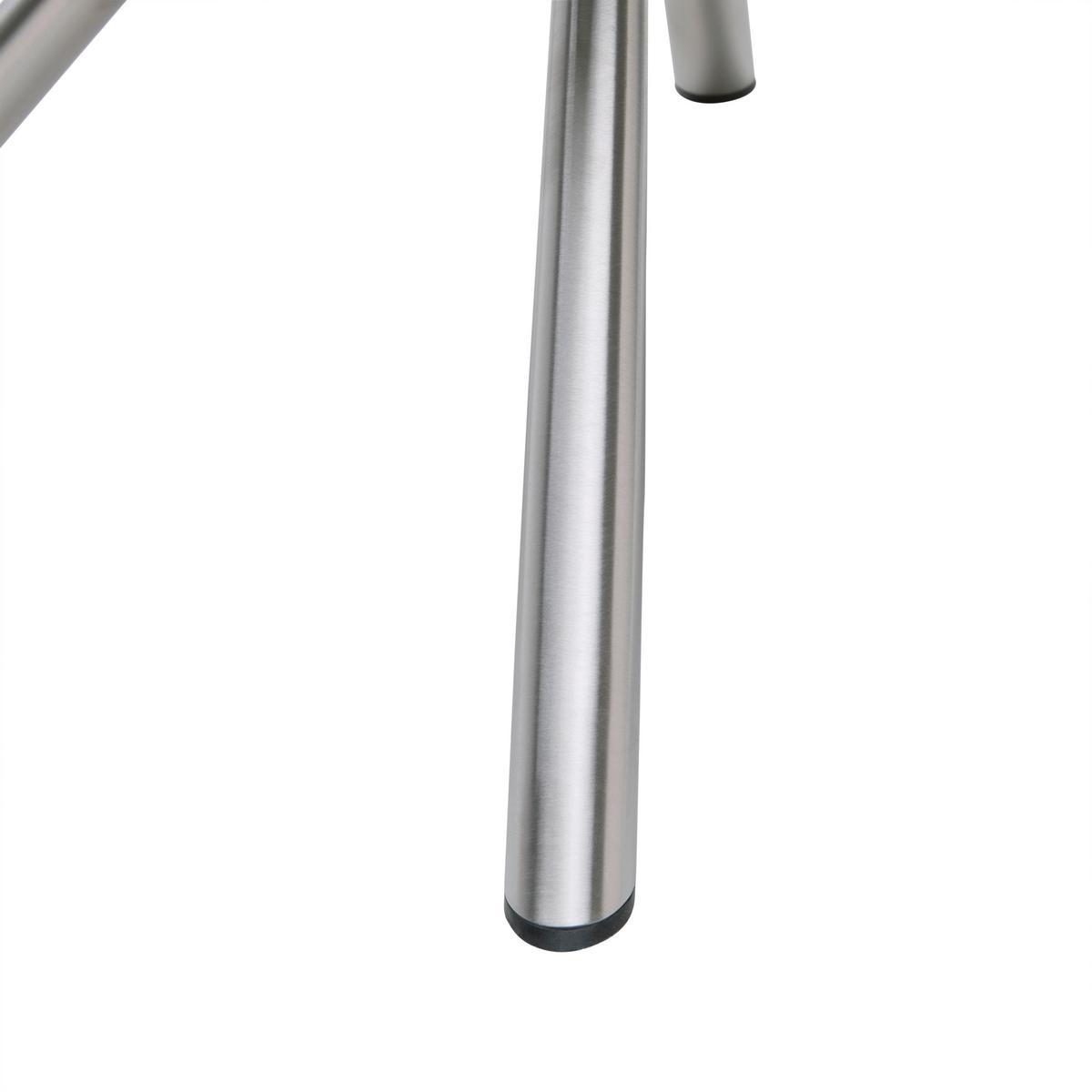 ŽIDLE S PODRUČKAMI PERAMA -TREND- - pastelově zelená/barvy nerez oceli, Moderní, kov/textil (61/83/61cm) - Mömax