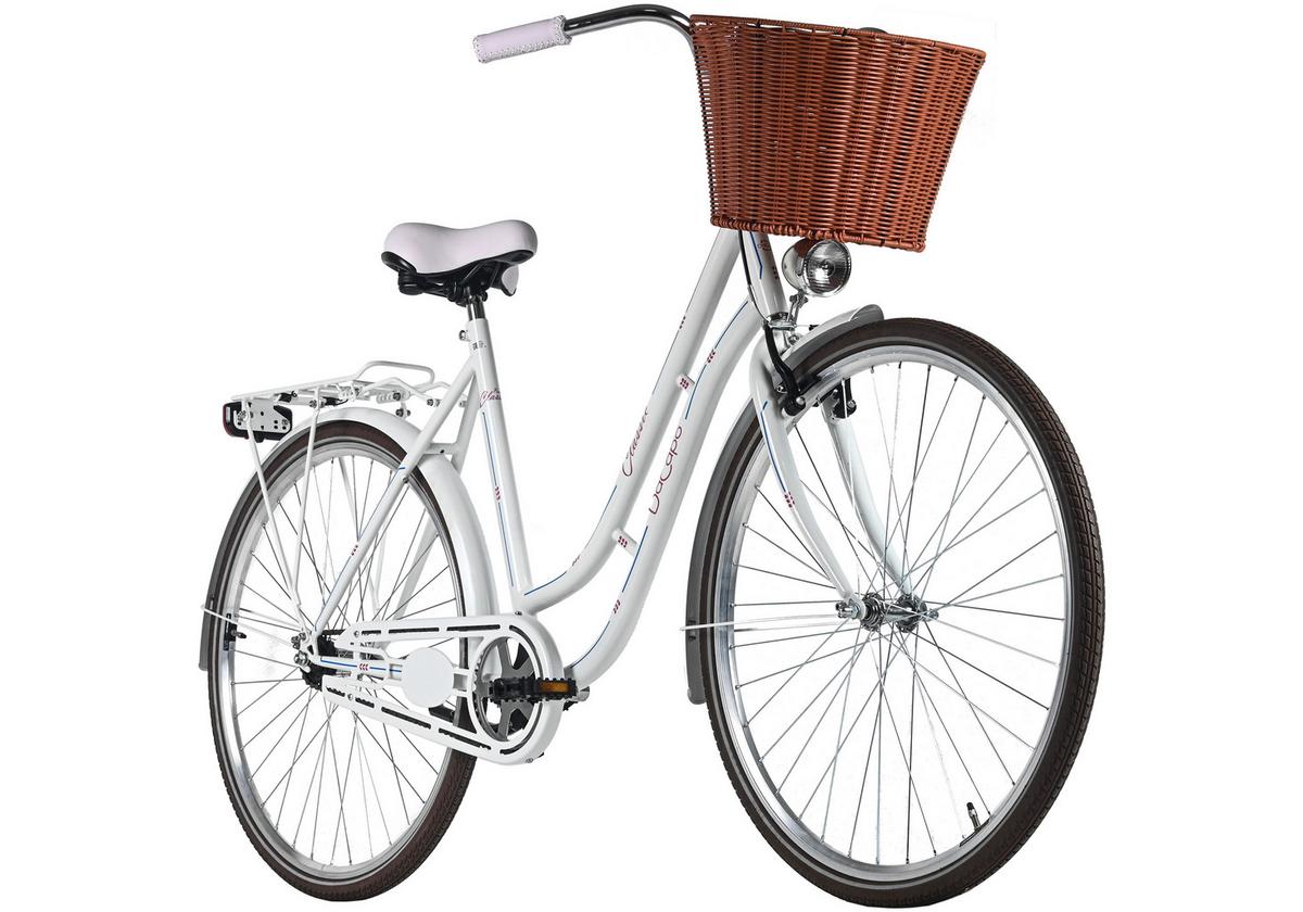 Damenrad 28 Zoll - Weiß, LIFESTYLE, Metall (25/140/60cm)