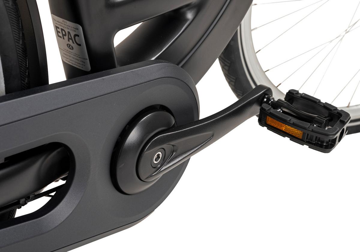 E-Bike City Damen Vogue Mestengo 28 Zoll , 7 Gänge - Schwarz, Basics, Metall (180/70/100cm)