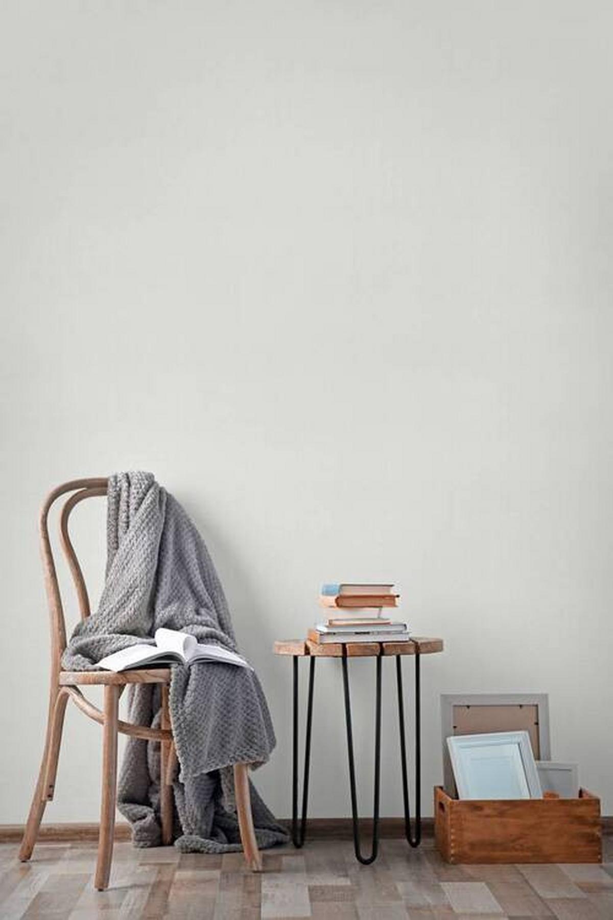 Vliestapete 104637 - Beige, Basics, Papier/Kunststoff (52/1000cm)
