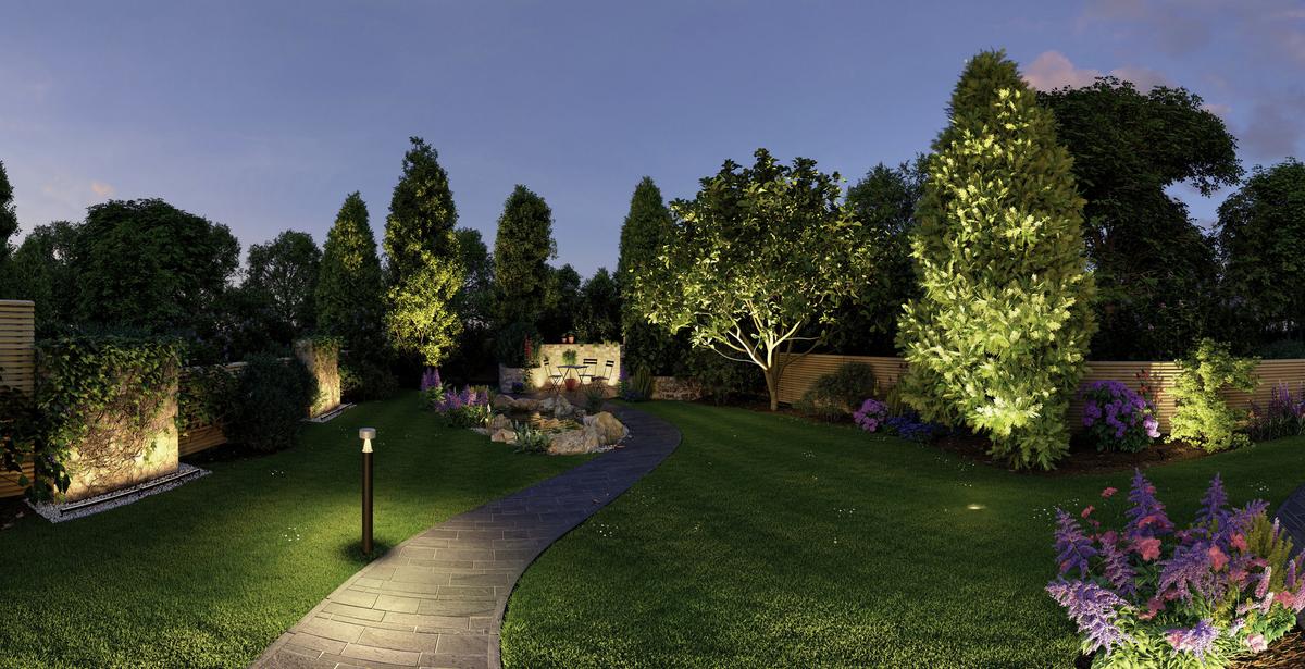 Verteiler Plug & Shine 3 Ausgänge Ip 68 Schwarz - Schwarz, Basics, Kunststoff (9,4/7,5cm) - Paulmann