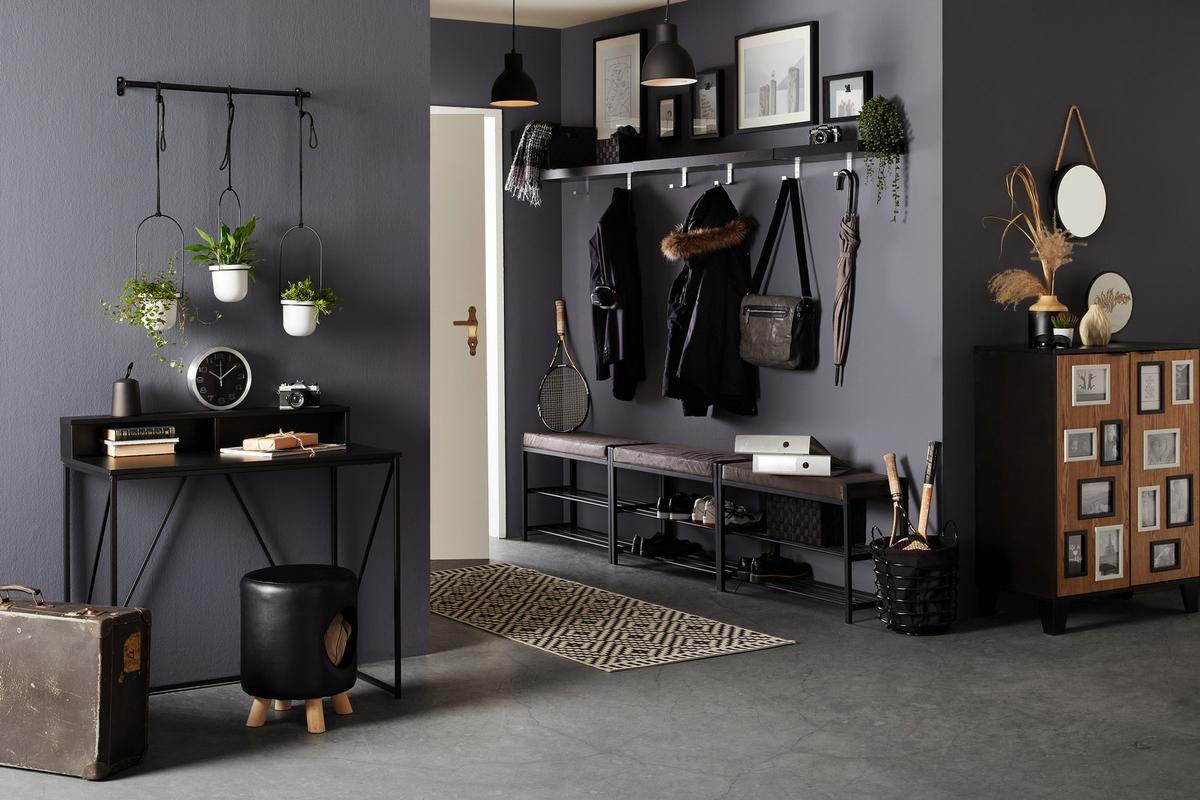 RÁM NA OBRAZY Gitta 18 x 24 cm - čierna, Modern, kompozitné drevo/sklo (18/24cm) - Modern Living