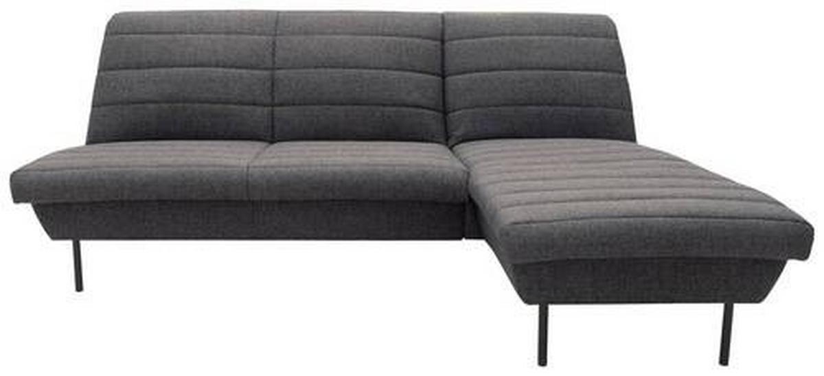 Ecksofa Looks Ix Anthrazit - Blaugrau/Schwarz, Design, Textil (214/168cm) - LOOKS by W.Joop