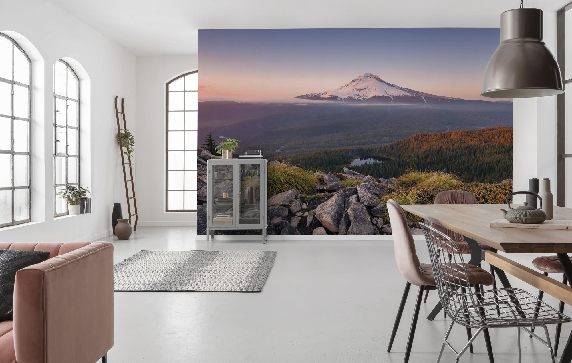 Fototapete Kingdom Of A Mountain - Multicolor, Trend, Textil (450/280cm)