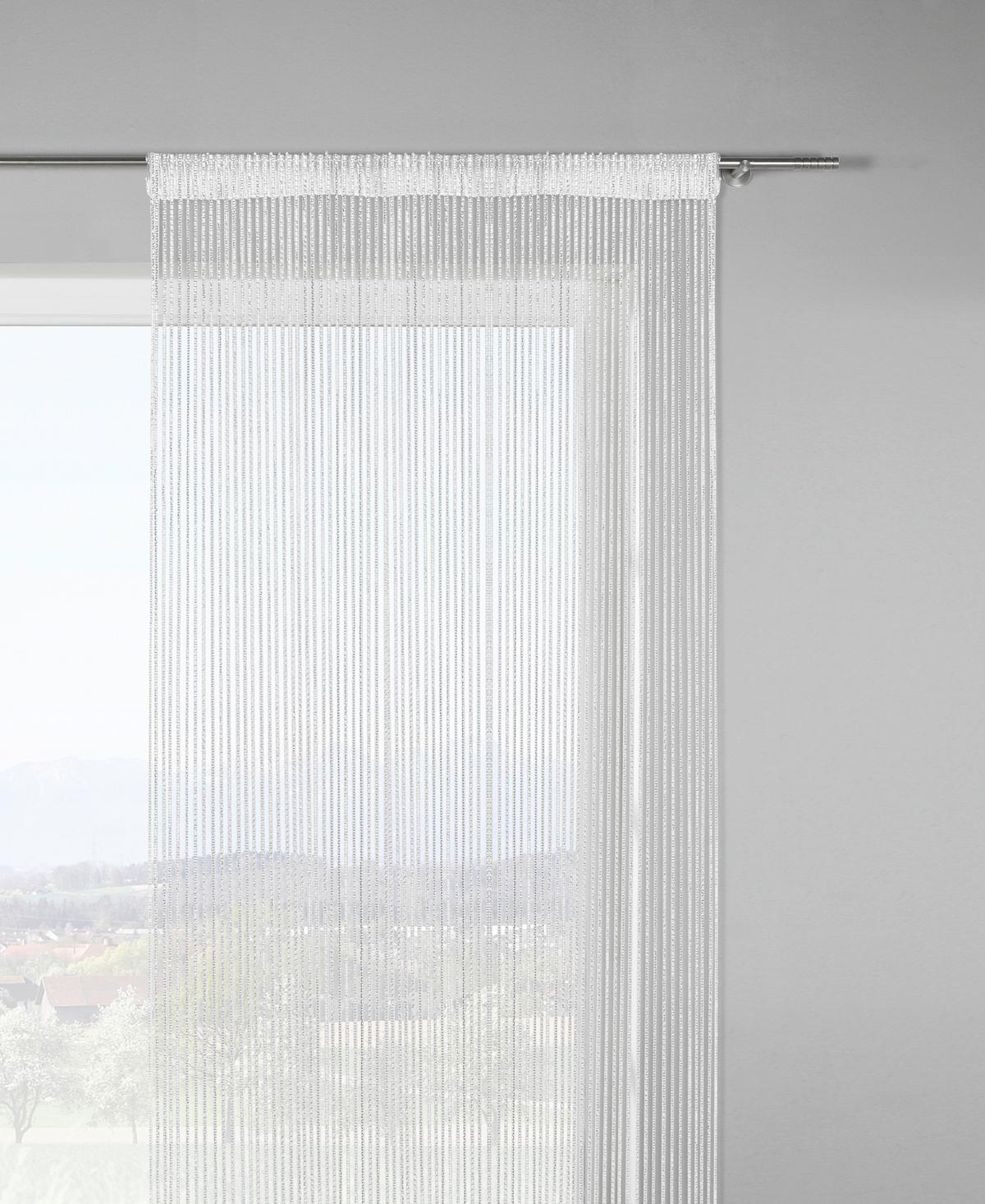 Kusová záclona Lurex, 90/245cm - zlatá/strieborná, Lifestyle, textil (90/245cm) - Modern Living