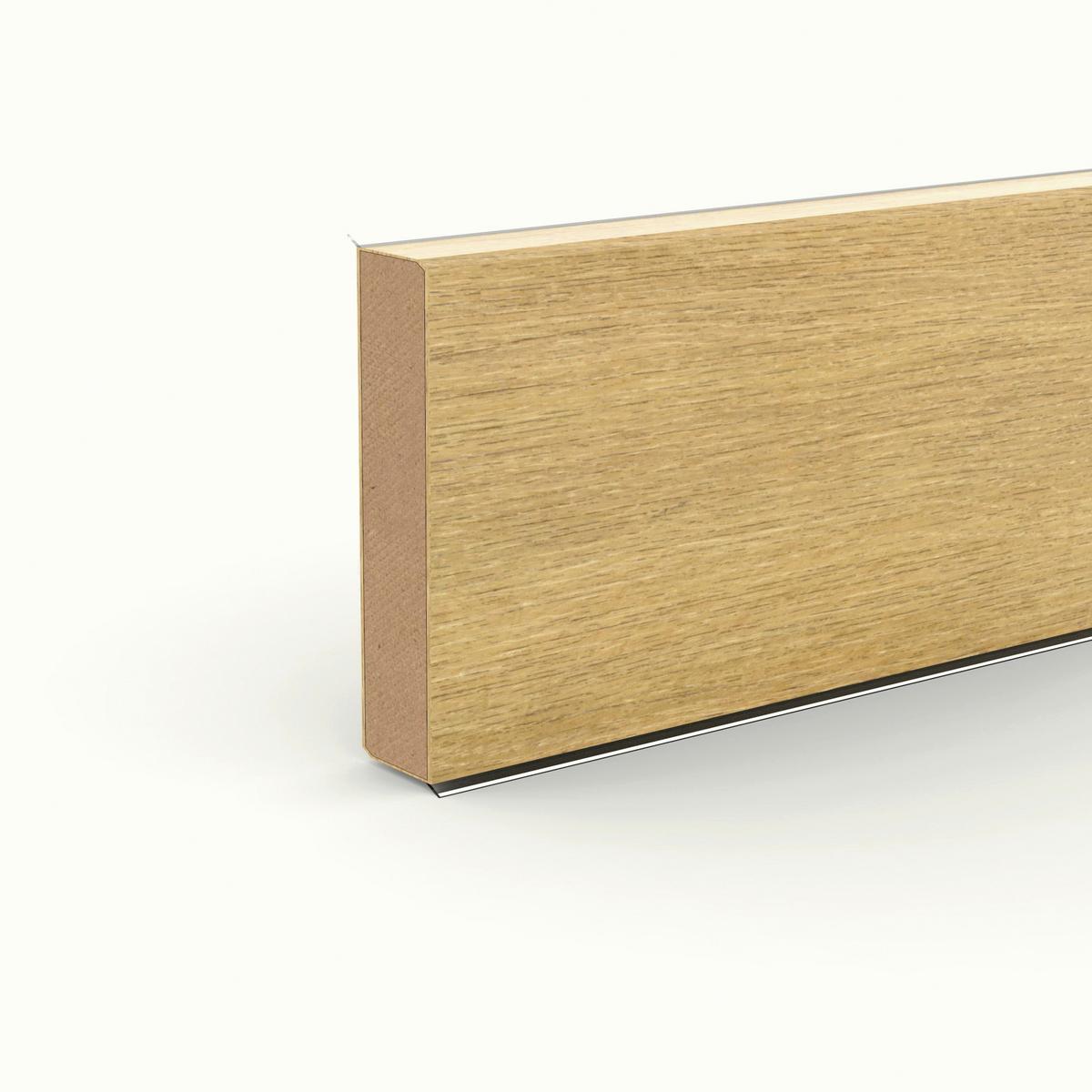 Sockelleiste Doellken Cubu60 Normandie - Braun, Basics, Holzwerkstoff (250/1.3/6cm)