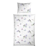 Bettwäsche Amalia - Blau/Weiß, ROMANTIK / LANDHAUS, Textil - James Wood