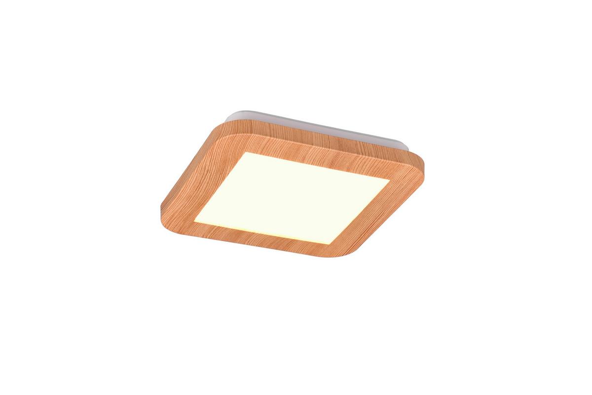 LED-Deckenleuchte R62931035 Camillus L: 17 cm - Naturfarben/Weiß, KONVENTIONELL, Kunststoff (17/3/17cm)