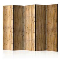 Paravent Braun Beige B: 225 Cm - Beige/Braun, Basics, Holz/Textil (225/172/3cm) - artgeist