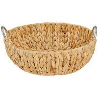 Dekoschale Algimantas L Naturfarben DxH: 38x17 cm - Naturfarben, Basics, Naturmaterialien/Metall (38/17cm) - Ondega