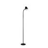 LED-Stehleuchte Pongo Braun Schwarz B: 19,5 cm - Schwarz/Braun, Basics, Kunststoff/Metall (145/19,5/37cm)