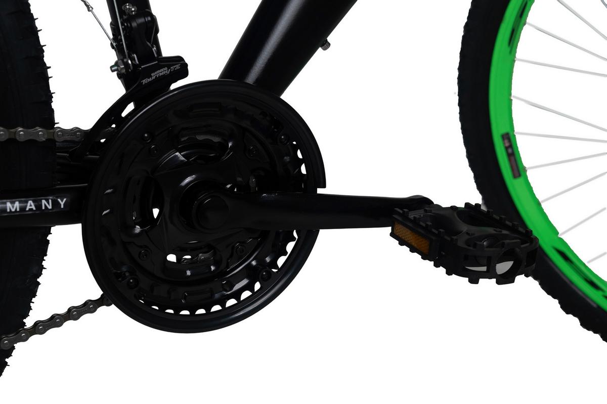 WYLD Mountainbike Fully Bliss schwarz/Grün 26'' - Schwarz, LIFESTYLE, Metall (25/140/60cm)
