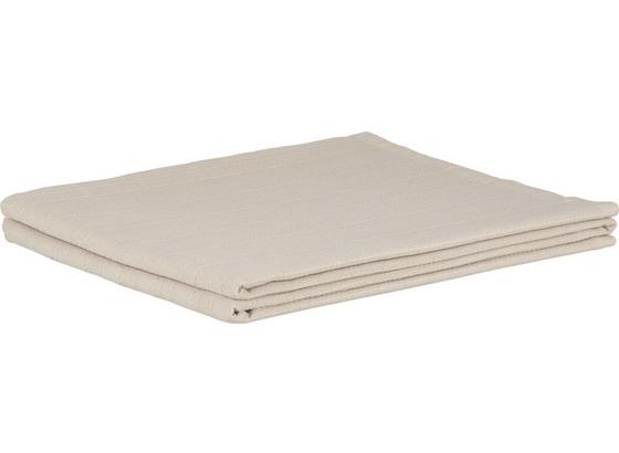 Přehoz Solid One -ext- - béžová, textil (140/210cm) Přehoz Solid One -ext- - béžová, textil (140/210cm)