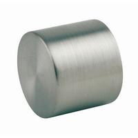 KONCOVKA COMBI, 2 KS/BALENIE - farba ušľachtilej ocele, Modern, kov (1/1/1cm) - Modern Living