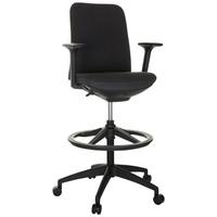 Drehstuhl Nestora Work - Schwarz, Basics, Kunststoff/Textil (73/115-140/73cm) - MID.YOU