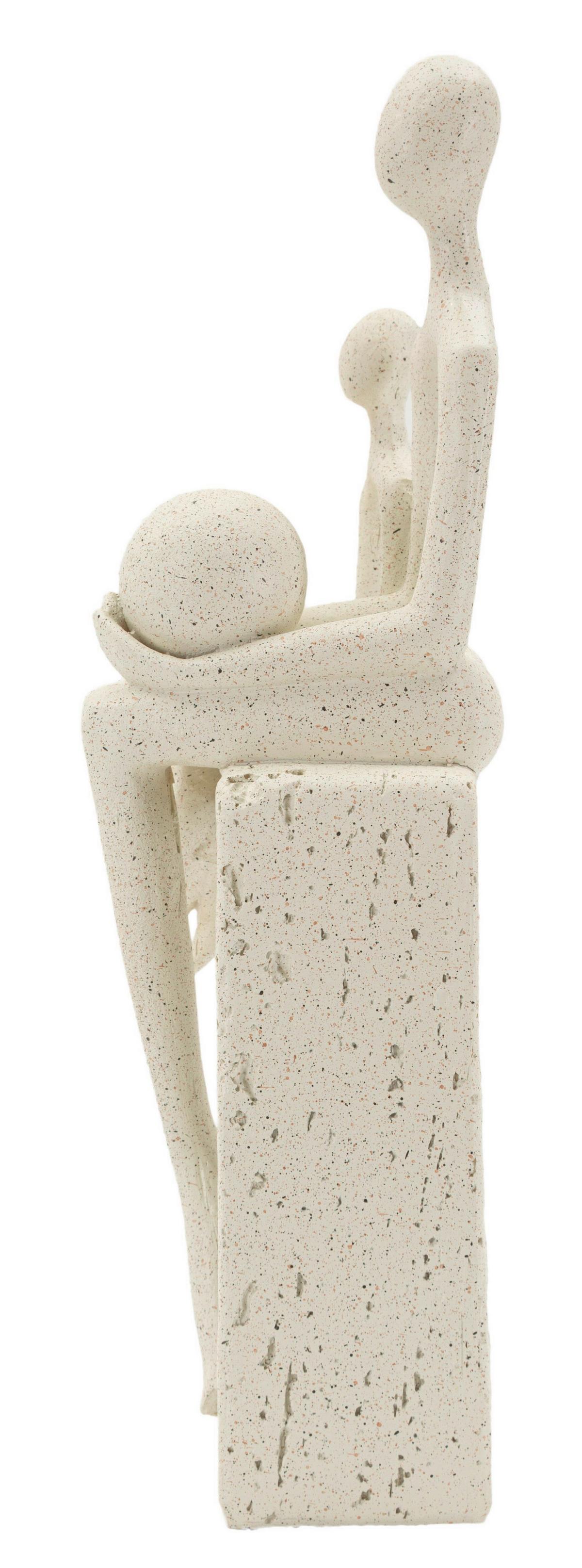 Skulptur Kunststoff, Cream - Basics, Kunststoff (10/26/7.5cm)