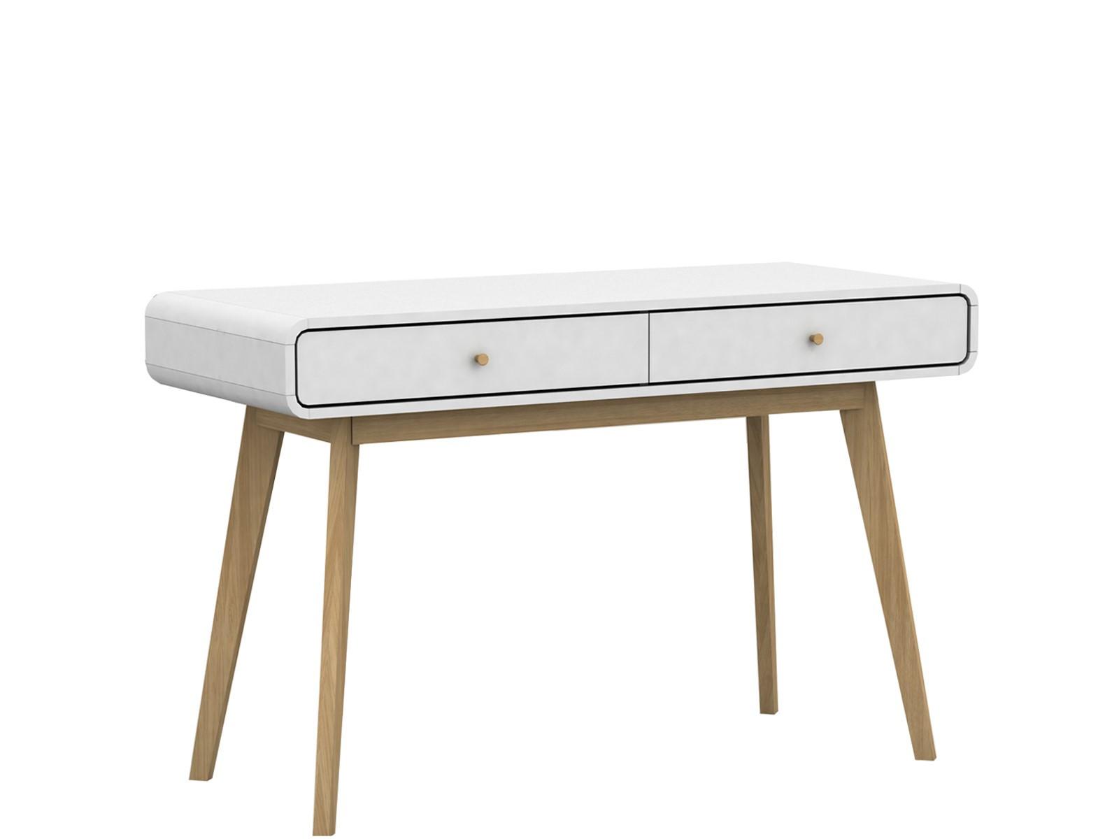 SCHREIBTISCH Cassie Weiß L: 120cm