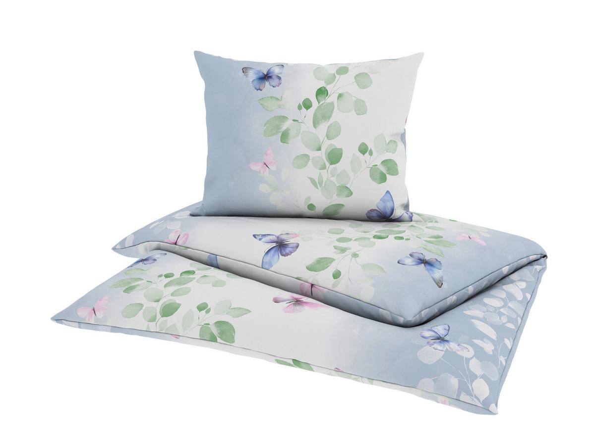 Bettwäsche Olina - Blau, ROMANTIK / LANDHAUS, Textil - James Wood