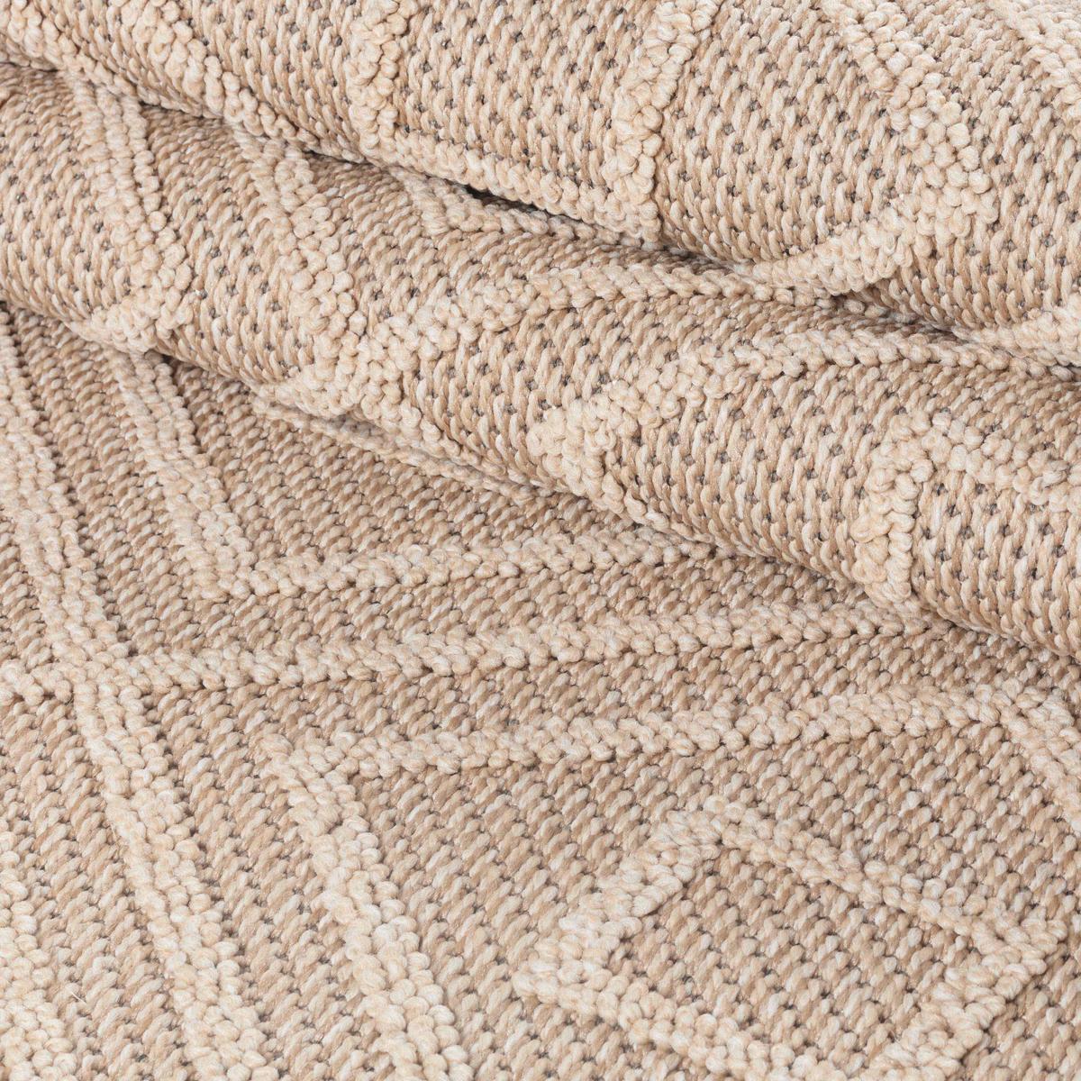 Läufer Patara - Beige, Design, Textil (80/250cm) - Novel