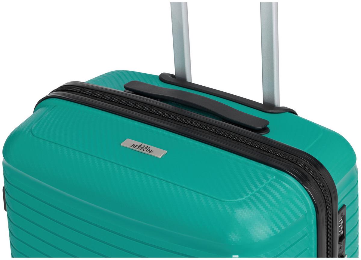 Reisekofferset Erika - Blau, KONVENTIONELL, Kunststoff/Textil - Luca Bessoni