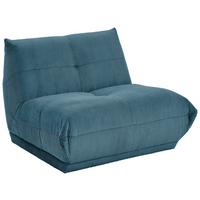 Modul Sofa Giselle 2er Sofa B: 105 Cm Cord Petrol - Petrol, Trend, Textil (105/80/112cm) - Livetastic