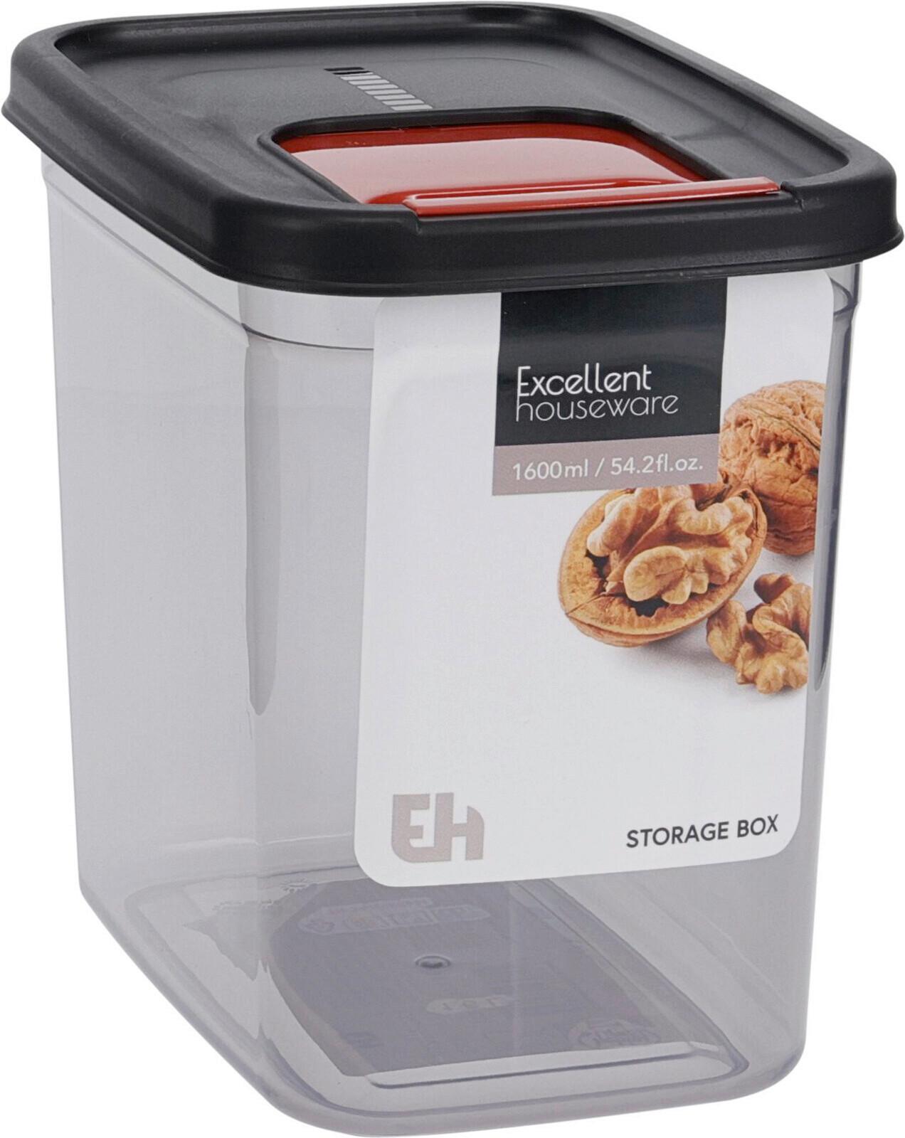 Dóza na sypké potraviny REDDOX - sivobiela, Basics (1.6l)