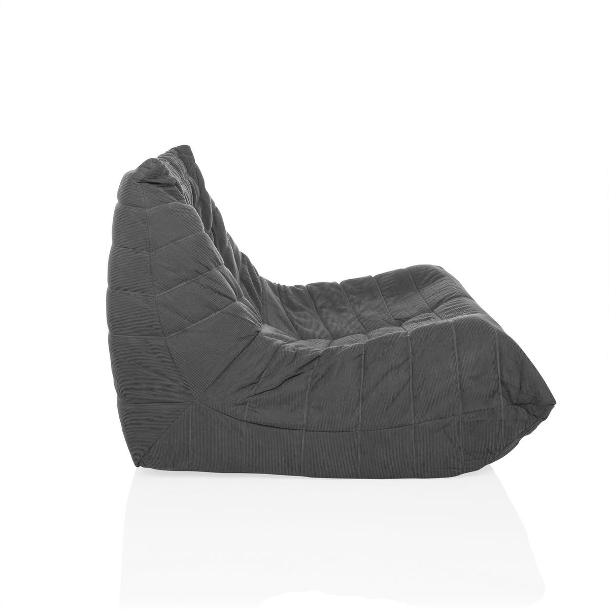 Loungesessel Sitzolo Grau B: 90 cm - Grau, MODERN, Textil (90/72/100cm) - MID.YOU