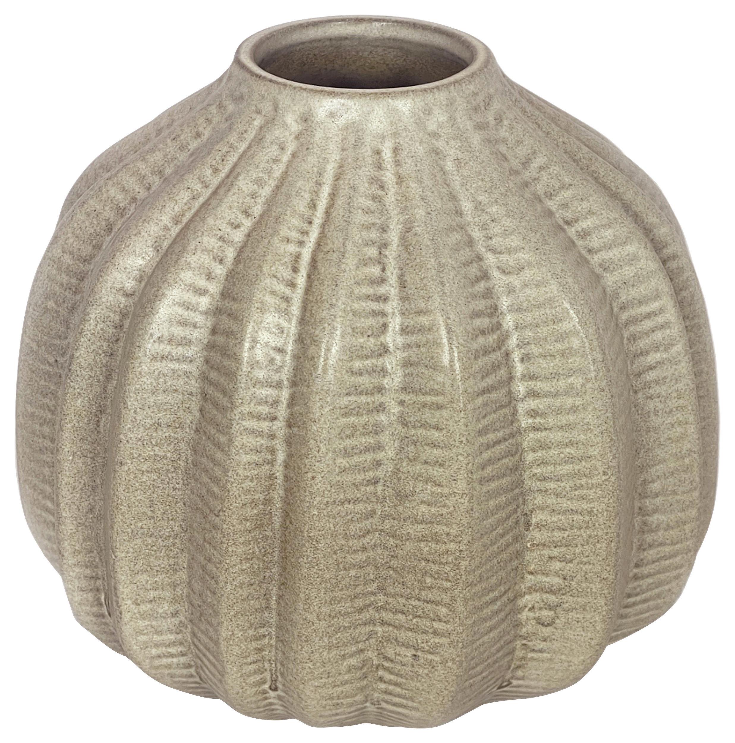 Váza Cactus, V: 15,5cm - krémová, keramika (16/15,5cm) - Modern Living