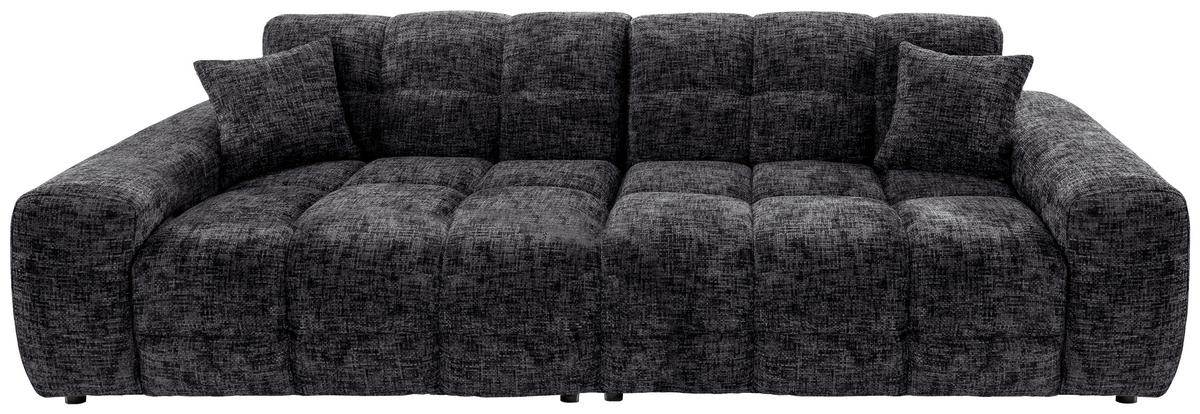 Viersitzer-Sofa Bosco, Schwarz B: 300 cm - Schwarz, MODERN, Textil (300/87/120cm) - Livetastic