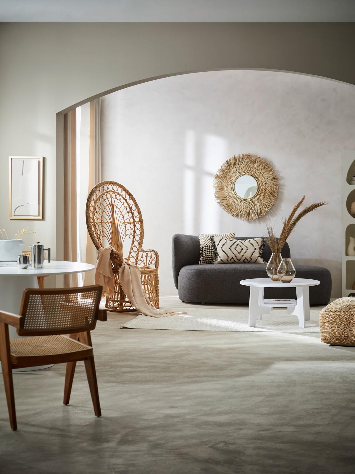 Récamiere Boli, Dunkelgrau B: 193 Cm - Dunkelgrau/Schwarz, KONVENTIONELL, Textil (193/80/84cm) - Livetastic