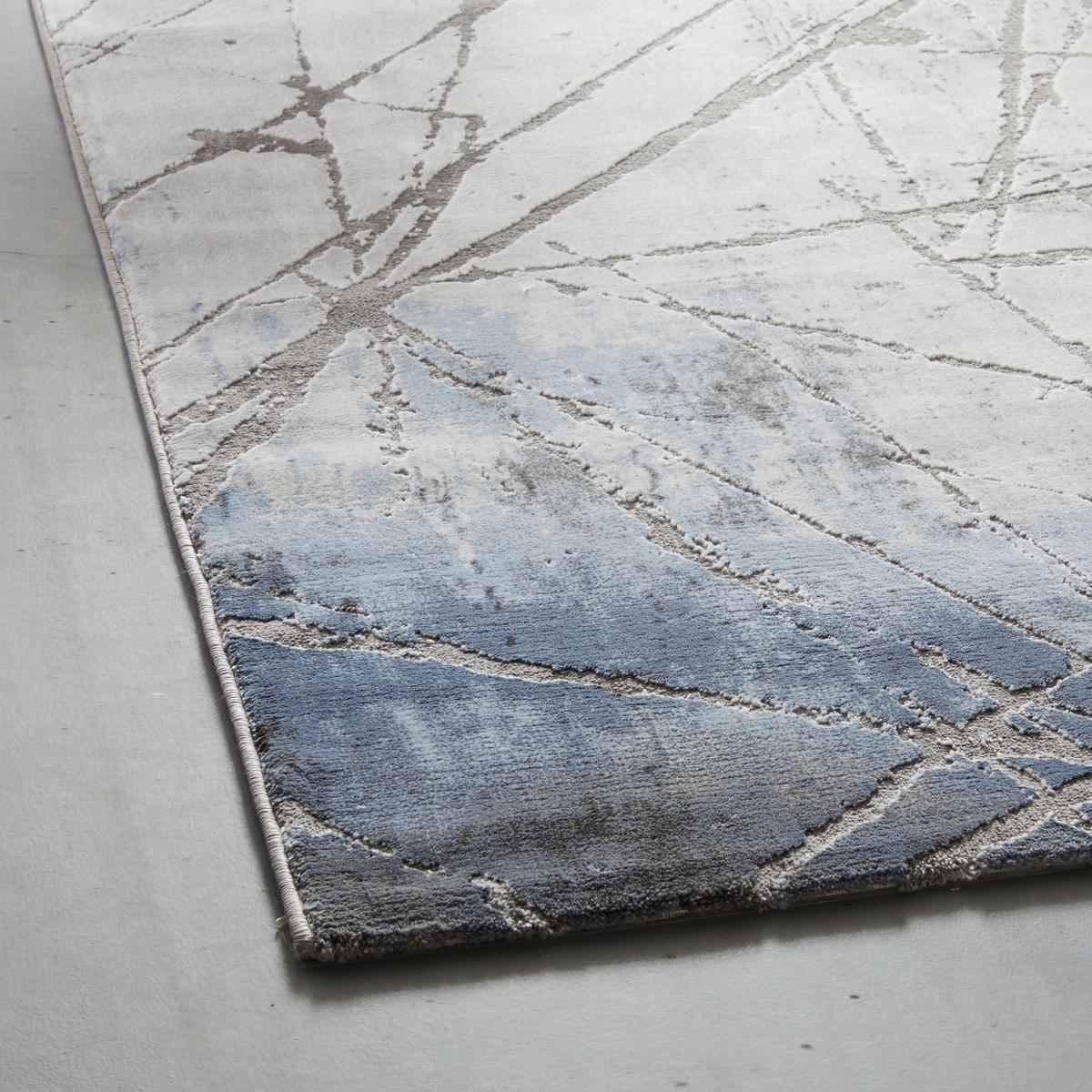 TKANÝ KOBEREC MANCHESTER 4 - šedá/modrá, Moderní, textil (200/290cm) - Mömax