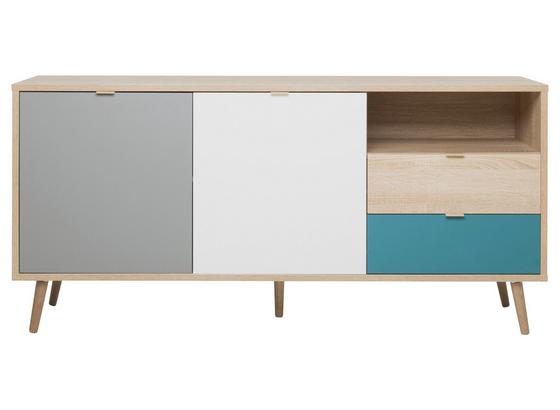 Sideboard In Dekor Sonoma Eiche Tricolor