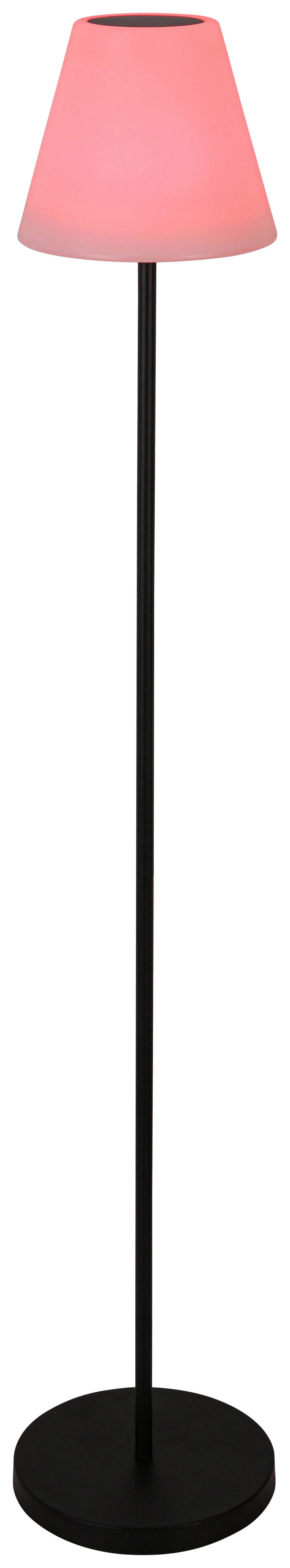 VONKAJŠIE LED SVIETIDLO JOM - čierna/biela, Modern, kov/plast (25cm) - Modern Living