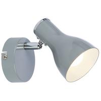 Wandleuchte 91-66619 - Grau, Basics, Metall (8/14/12cm)