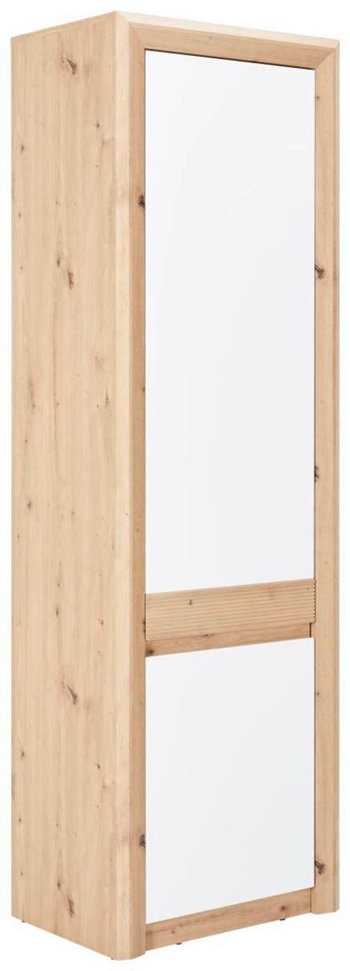 Garderobenschrank Kashmir New Eiche Dekor/Weiß B: 60 cm