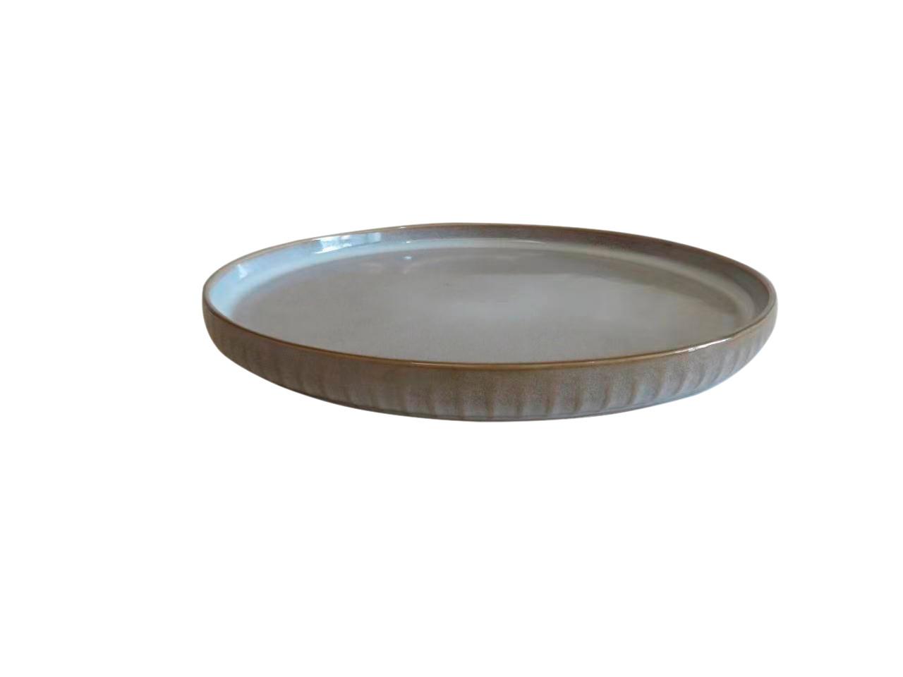 Speiseteller Danica - Beige, ROMANTIK / LANDHAUS, Keramik (26,4cm) - James Wood