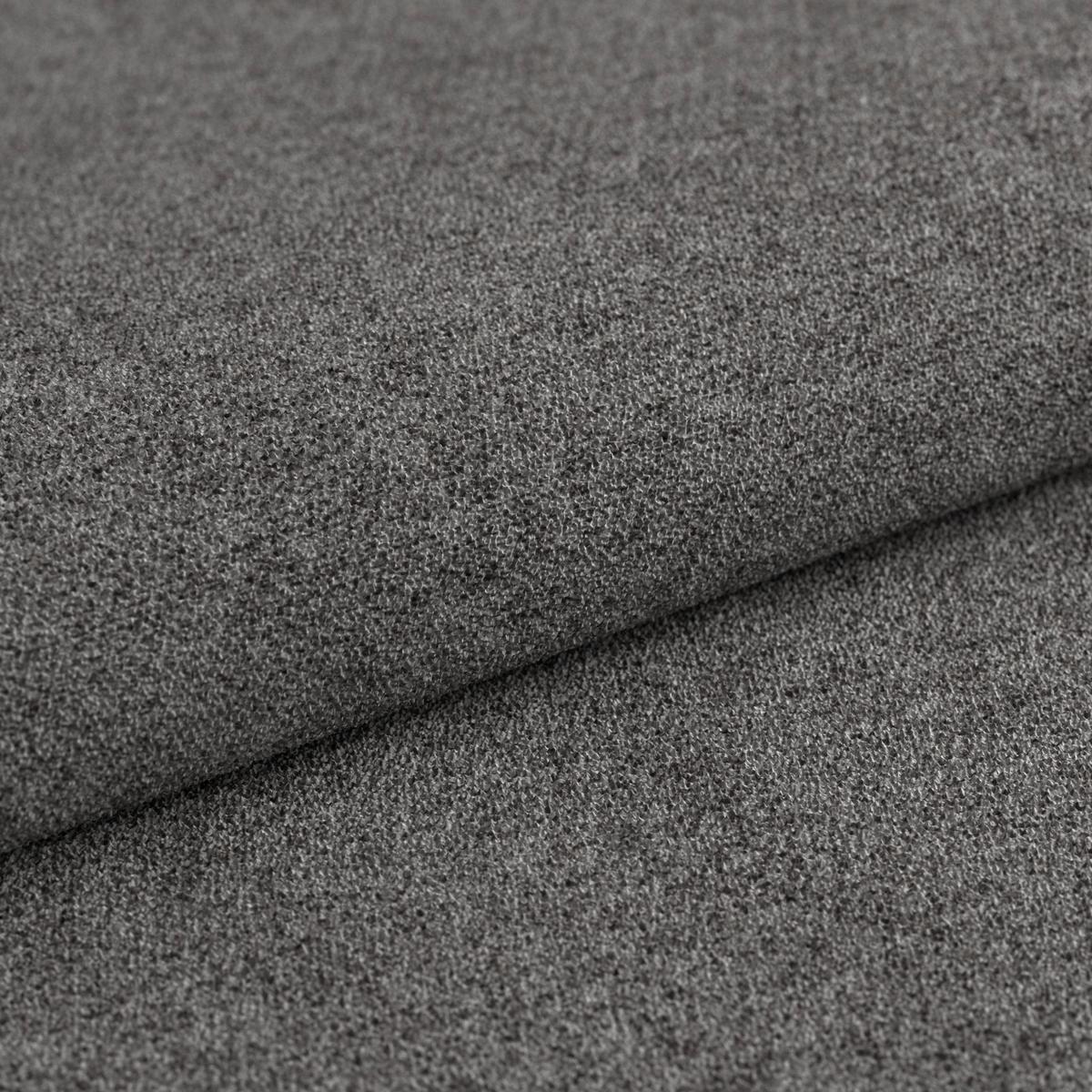 Eckbank Emma Ii Webstoff Dunkelgrau, B: 185 Cm - Eichefarben/Dunkelgrau, KONVENTIONELL, Holzwerkstoff/Textil (185/150cm)